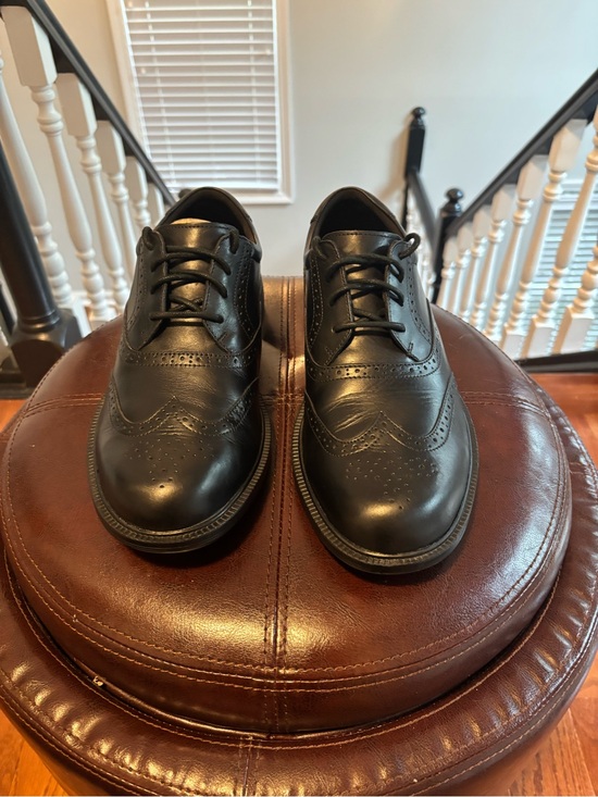 VTG Rockport Black Men’s Brogue Oxford Dress Shoes main image 4
